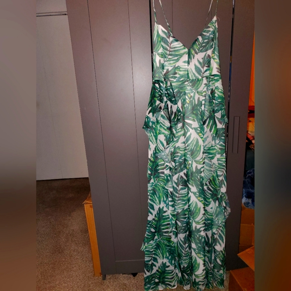 Wild in the jungle maxi dress